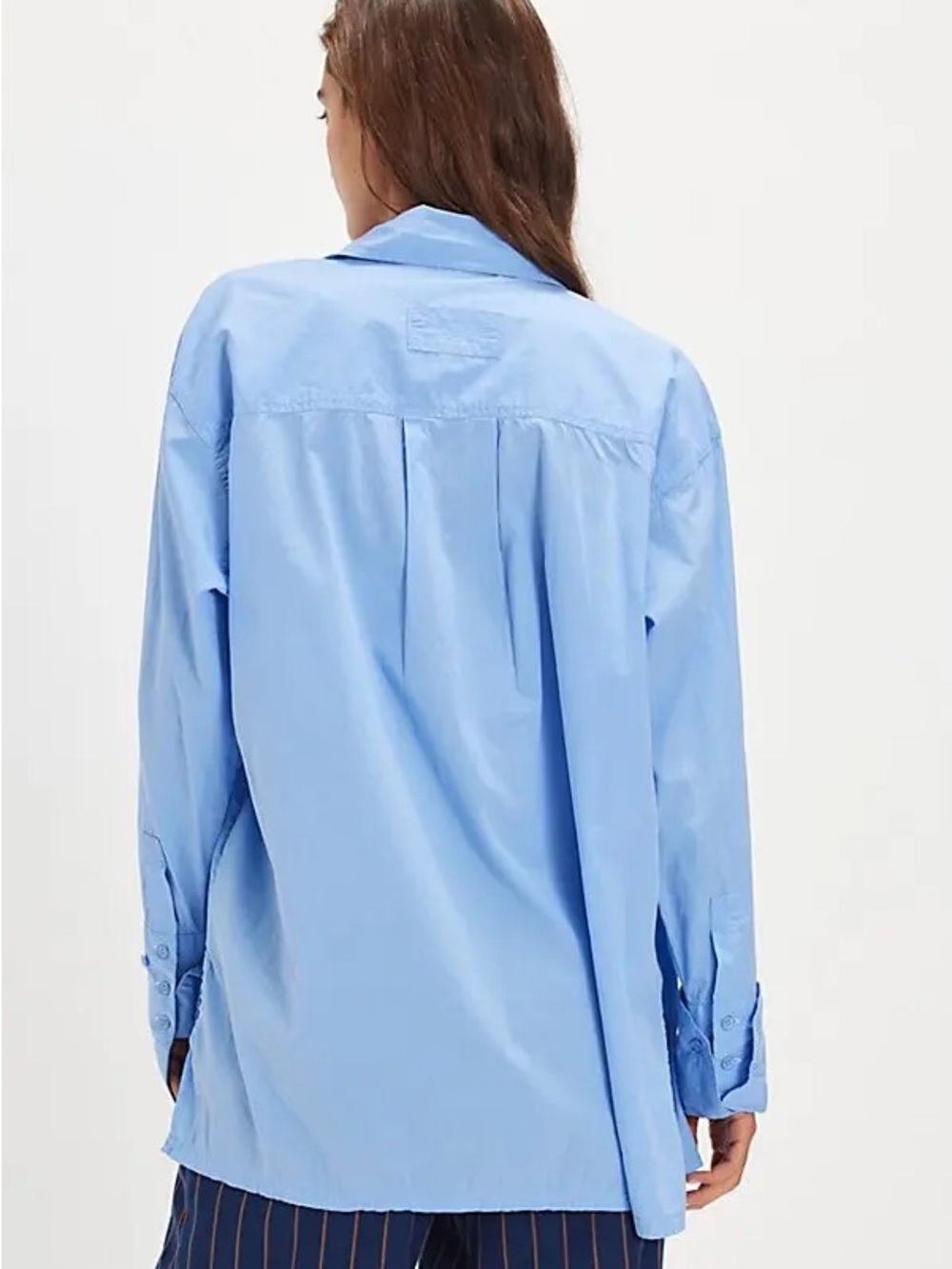 Free People NWOT We The Free Hallie French Cuff Shirt - Picture 2 of 5